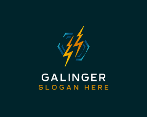 Lightning - Lightning Energy Electricity logo design