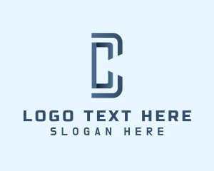 Network - Tech Company Letter C logo design