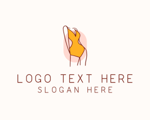 Fashion - Fashion Lingerie Model logo design