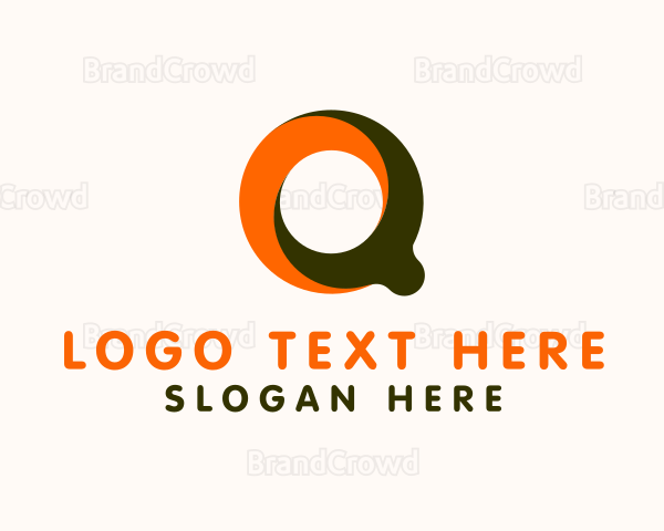 Digital Software Letter Q Logo