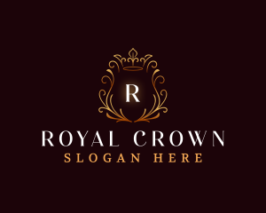 Luxury Crown Royalty logo design