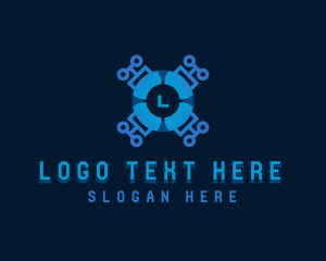 Programming - Tech Cyber Robotics logo design