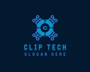 Tech Cyber Robotics logo design