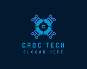 Tech Cyber Robotics logo design