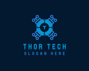 Tech Cyber Robotics logo design