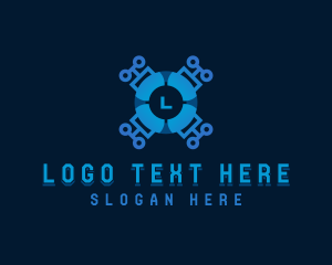 Robotics - Tech Cyber Robotics logo design