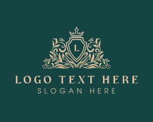 Luxury - Elegant Shield Boutique logo design