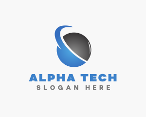 Generic Tech Sphere logo design