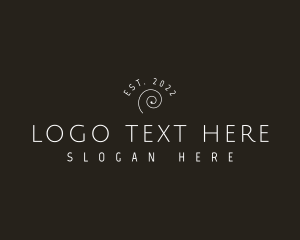 Vlogger - Minimalist Elegant Business logo design