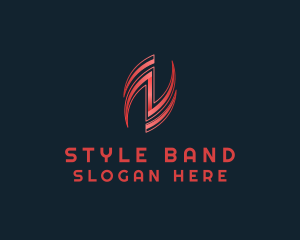 Stylish Corporation Letter N logo design