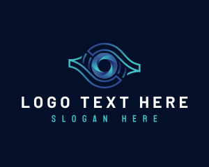 App - Eye Tech Shutter logo design