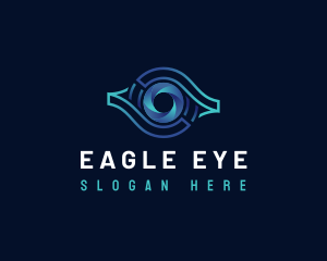 Eye Tech Shutter logo design