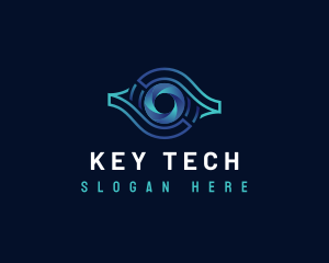 Eye Tech Shutter logo design