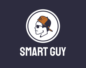 Guy - Cool Guy Shades logo design