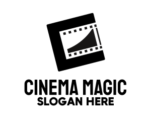 Modern Film Reel logo design