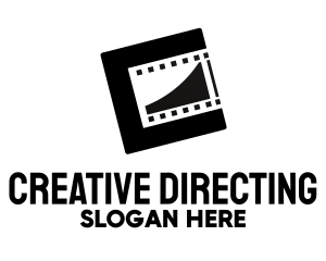 Directing - Modern Film Reel logo design