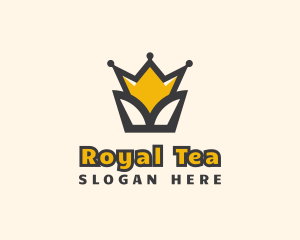 Royal Flower Crown logo design