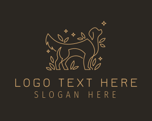 Gold - Gold Dog Boutique logo design