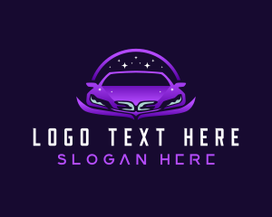 Car - Luxury Sedan Auto logo design