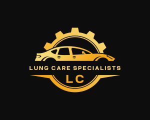 Car Gear Mechanic logo design