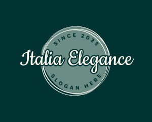 Elegant Cosmetic Badge logo design