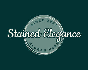 Elegant Cosmetic Badge logo design