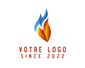 Repair - Fire Water Air Conditioning logo design