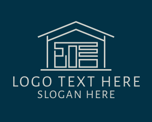 Storage - House Home Real Estate logo design