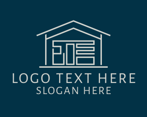 Storehouse - House Home Real Estate logo design