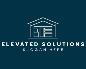 House Home Real Estate logo design