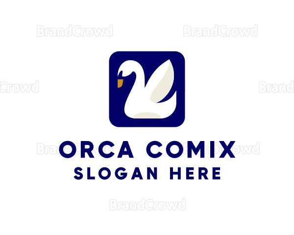 Swan Bird App Logo