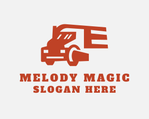 Freight Delivery Vehicle  Logo