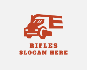 Delivery - Freight Delivery Vehicle logo design