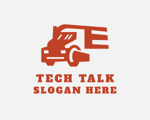 Truck - Freight Delivery Vehicle logo design