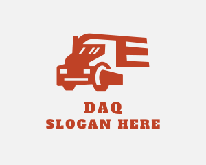 Truck - Freight Delivery Vehicle logo design