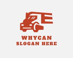 Driver - Freight Delivery Vehicle logo design