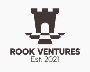 Rook - Rook Chess Castle logo design