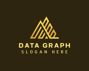 Graph Pyramid Finance logo design