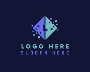 Computer - Pixel Tech Digital logo design