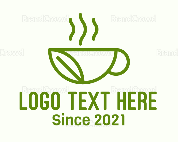 Leaf Herb Drink Logo