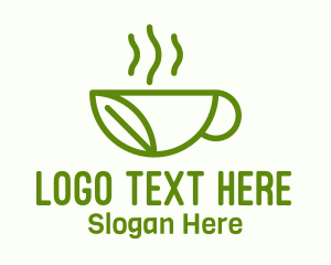 Leaf Herb Drink Logo