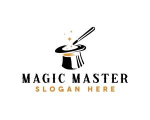 Trick - Magician Hat Trick logo design