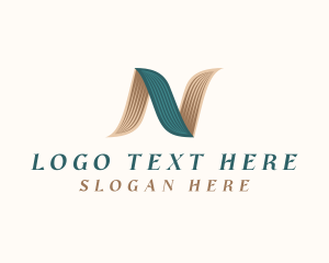 Stylish - Stylish Wedding Planner Letter N logo design