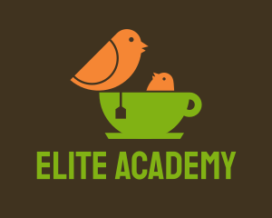Pigeon Green Tea  Logo