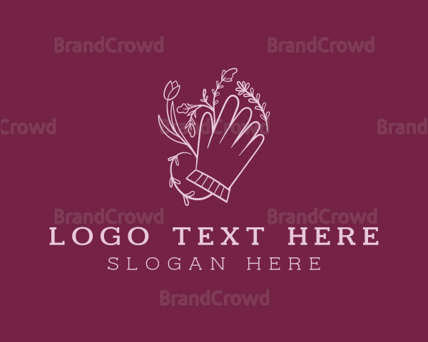 Garden Glove Landscaper Logo