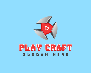 Digital Media Player App logo design