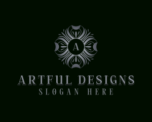 Luxury Flower Jewelry logo design