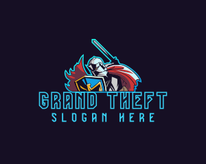 Sword Knight Gaming Logo