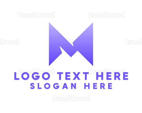 Generic Multimedia Letter M Logo