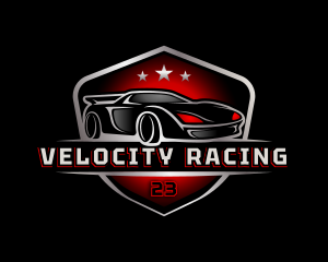 Motorsport Car Automotive logo design